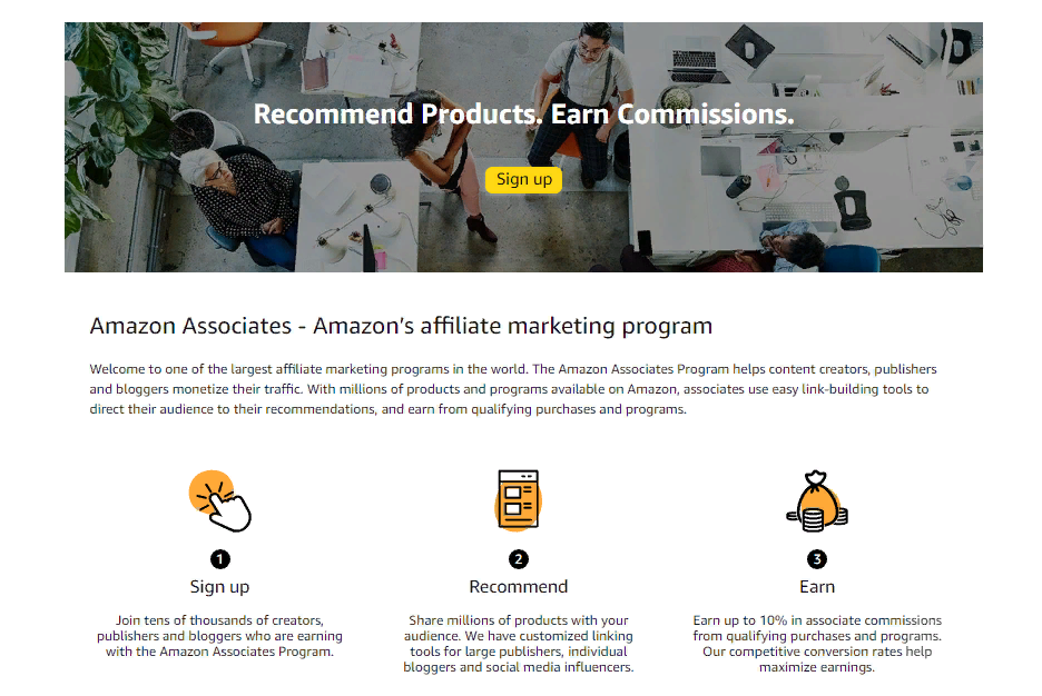 how to become amazon affiliate